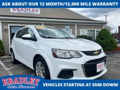 Used 2017  Chevrolet Sonic 4d Hatchback LT w&sol;1FL at Bradley Auto Finance near Hudson&comma; NH