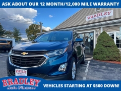 Used 2019 Chevrolet Equinox 4d SUV AWD LT w/1LT at Bradley Auto Finance near Hudson, NH