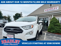 Used 2019  Ford EcoSport 4d SUV 4WD Titanium at Bradley Auto Finance near Hudson&comma; NH