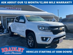  2017 Chevrolet Colorado 4WD Crew Cab Z71 Longbed at Bradley Auto Finance near Hudson&comma; NH