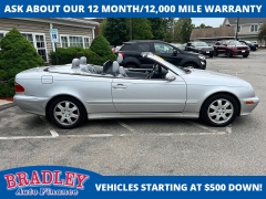 Used 2003  Mercedes-Benz CLK-Class 2d Convertible CLK320 at Bradley Auto Finance near Hudson&comma; NH