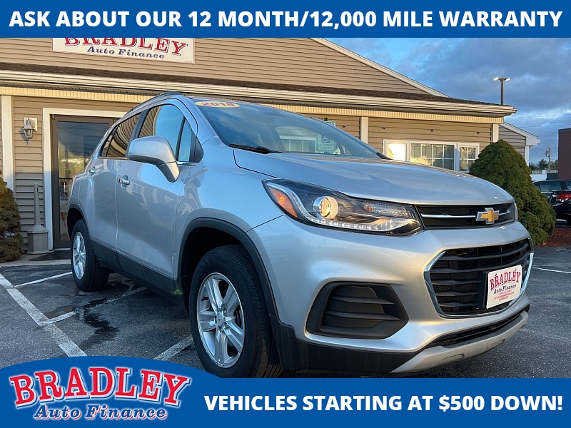 Used 2018  Chevrolet Trax 4d SUV AWD LT at Bradley Auto Finance near Hudson, NH