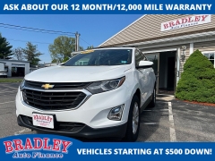 Used 2018 Chevrolet Equinox 4d SUV AWD LT w/1LT at Bradley Auto Finance near Hudson, NH
