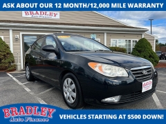 Used 2008  Hyundai Elantra 4d Sedan GLS Auto at Bradley Auto Finance near Hudson, NH