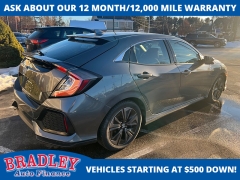 Used 2017  Honda Civic Hatchback 4d EX at Bradley Auto Finance near Hudson&comma; NH