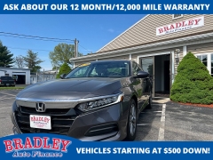 Used 2018 Honda Accord Sedan 4d LX 1.5L at Bradley Auto Finance near Hudson, NH