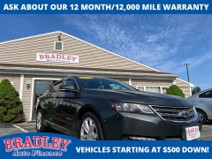 Used 2019 Chevrolet Impala 4d Sedan LT w/1LT V6 at Bradley Auto Finance near Hudson, NH