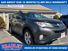 Used 2013  Toyota RAV4 4d SUV AWD XLE at Bradley Auto Finance near Hudson&comma; NH