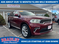 Used 2022  Dodge Durango SXT AWD at Bradley Auto Finance near Hudson, NH