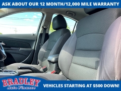 Used 2014  Chevrolet Cruze 4d Sedan LT1 AT at Bradley Auto Finance near Hudson&comma; NH
