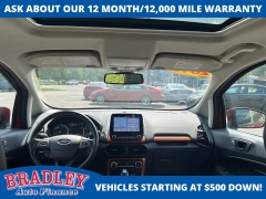 Used 2018 Ford EcoSport 4d SUV 4WD SES at Bradley Auto Finance near Hudson, NH