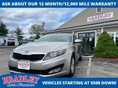 Used 2013  Kia Optima 4d Sedan LX at Bradley Auto Finance near Hudson&comma; NH