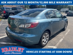 Used 2011 Mazda Mazda3 4d Sedan i Touring Auto at Bradley Auto Finance near Hudson, NH
