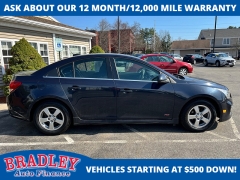 Used 2016  Chevrolet Cruze Limited 4d Sedan LT w&sol;1LT Auto at Bradley Auto Finance near Hudson&comma; NH