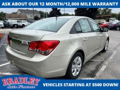 Used 2014  Chevrolet Cruze 4d Sedan LS AT at Bradley Auto Finance near Hudson&comma; NH