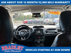 Used 2015  Jeep Renegade 4d SUV 4WD Limited at Bradley Auto Finance near Hudson&comma; NH