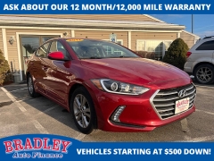  2017 Hyundai Elantra 4d Sedan SE Auto at Bradley Auto Finance near Hudson&comma; NH