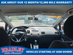 Used 2010 Honda Civic Sedan 4d LX-S Auto at Bradley Auto Finance near Hudson, NH