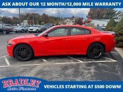 Used 2019 Dodge Charger 4d Sedan AWD SXT at Bradley Auto Finance near Hudson, NH