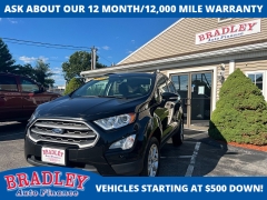 Used 2021 Ford EcoSport SE 4WD at Bradley Auto Finance near Hudson, NH