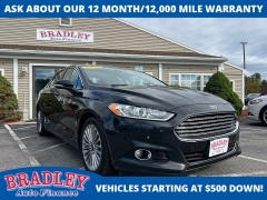  2014 Ford Fusion 4d Sedan Titanium at Bradley Auto Finance near Hudson, NH