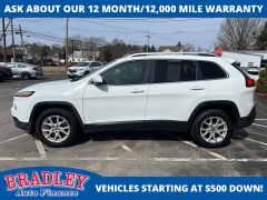 Used 2014  Jeep Cherokee 4d SUV 4WD Latitude V6 at Bradley Auto Finance near Hudson&comma; NH