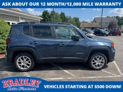 Used 2021 Jeep Renegade Latitude 4x4 at Bradley Auto Finance near Hudson, NH