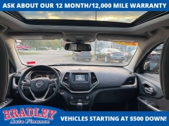 Used 2016  Jeep Cherokee 4d SUV 4WD Latitude at Bradley Auto Finance near Hudson, NH