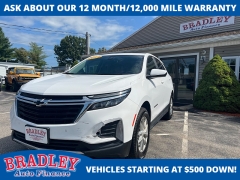 Used 2022 Chevrolet Equinox AWD 4dr LT w/1LT at Bradley Auto Finance near Hudson, NH