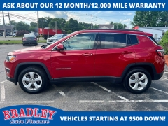 Used 2017  Jeep All-New Compass 4d SUV FWD Latitude at Bradley Auto Finance near Hudson&comma; NH