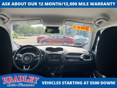 Used 2021 Jeep Renegade Latitude 4x4 at Bradley Auto Finance near Hudson, NH