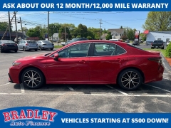 Used 2021 Toyota Camry SE Auto at Bradley Auto Finance near Hudson, NH