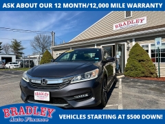 Used 2017  Honda Accord Sedan 4d Sport SE CVT at Bradley Auto Finance near Hudson&comma; NH