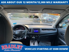 Used 2019  Honda HR-V 4d SUV AWD LX at Bradley Auto Finance near Hudson, NH