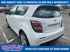 Used 2017  Chevrolet Sonic 4d Hatchback LT w&sol;1FL at Bradley Auto Finance near Hudson&comma; NH