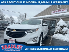 Used 2020  Chevrolet Equinox 4d SUV AWD LT w&sol;1LT at Bradley Auto Finance near Hudson&comma; NH