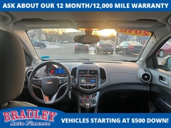 Used 2016  Chevrolet Sonic 4d Sedan LT AT at Bradley Auto Finance near Hudson&comma; NH