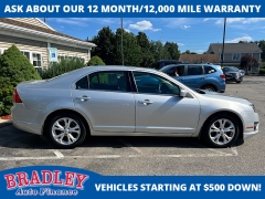 Used 2012  Ford Fusion 4d Sedan SE at Bradley Auto Finance near Hudson&comma; NH