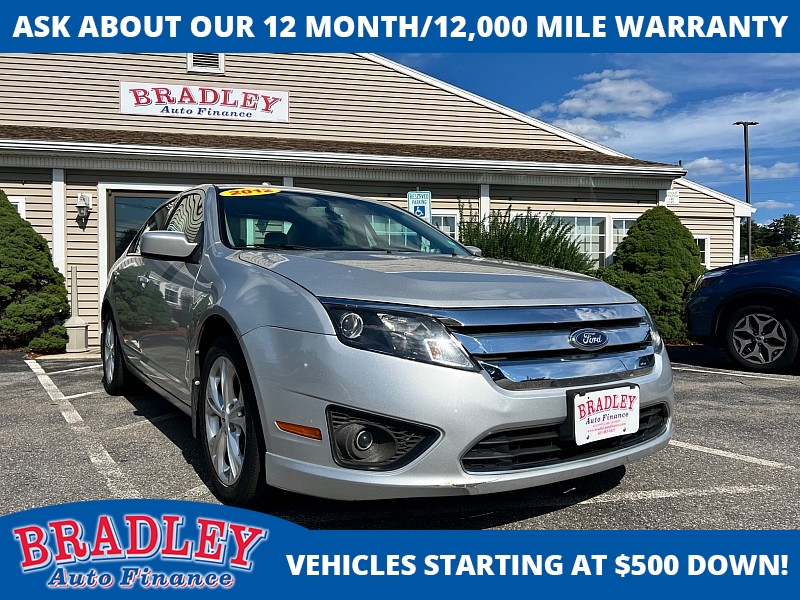 Used 2012  Ford Fusion 4d Sedan SE at Bradley Auto Finance near Hudson&comma; NH