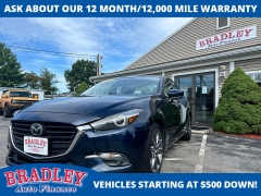 Used 2018  Mazda Mazda3 4d Sedan Grand Touring Auto at Bradley Auto Finance near Hudson&comma; NH