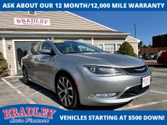  2016 Chrysler 200 4d Sedan C AWD at Bradley Auto Finance near Hudson&comma; NH