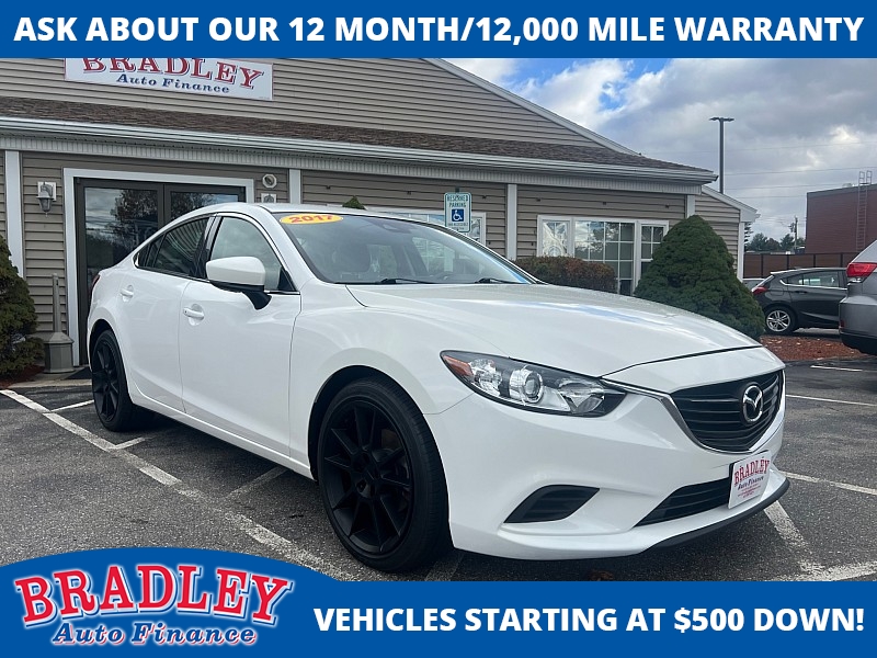 Used 2017  Mazda Mazda6 4d Sedan Touring Auto at Bradley Auto Finance near Hudson, NH