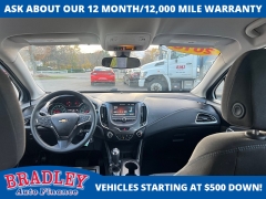 Used 2018  Chevrolet Cruze 4d Sedan LT Auto at Bradley Auto Finance near Hudson, NH