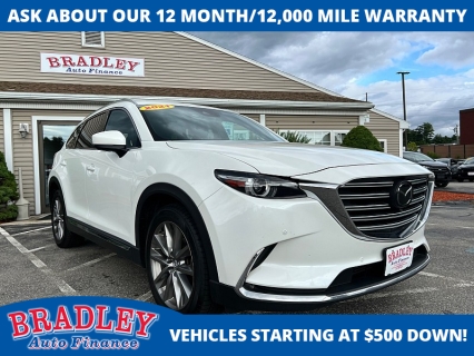 Used 2021 Mazda CX-9 Grand Touring AWD at Bradley Auto Finance near Hudson, NH