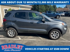 Used 2020 Ford EcoSport 4d SUV 4WD SE at Bradley Auto Finance near Hudson, NH