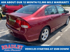Used 2010 Honda Civic Sedan 4d LX-S Auto at Bradley Auto Finance near Hudson, NH
