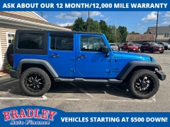 Used 2015  Jeep Wrangler Unlimited 4WD 4dr Sport at Bradley Auto Finance near Hudson&comma; NH