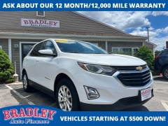  2021 Chevrolet Equinox AWD 4dr LT w&sol;1LT at Bradley Auto Finance near Hudson&comma; NH
