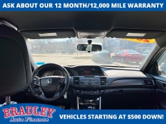 Used 2017  Honda Accord Sedan 4d Sport SE CVT at Bradley Auto Finance near Hudson&comma; NH