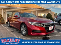  2019 Honda Accord Sedan 4d LX 1&period;5L at Bradley Auto Finance near Hudson&comma; NH